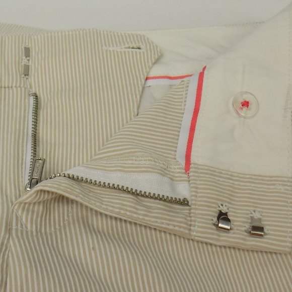 Tommy Hilfiger Raised Pinstripe Shorts Size 10 - Picture 5 of 6